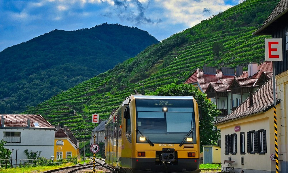Wachaubahn in der Wachau